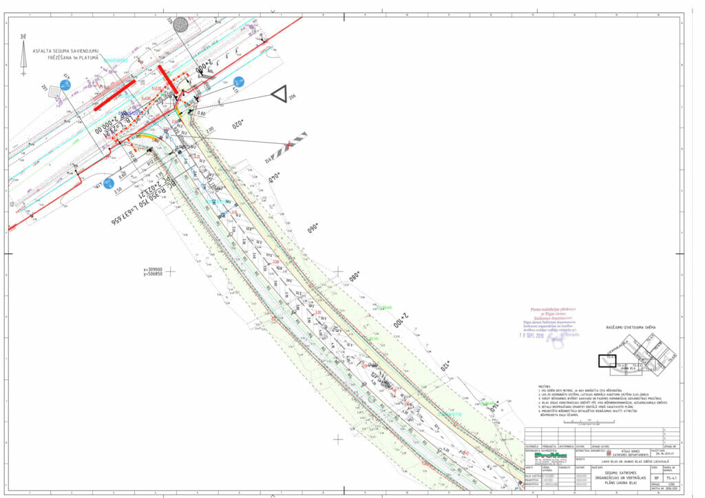 Jaunas un Laivu ielas izbūve Lucavsalā (Laivu iela) - Tee - visuaalne