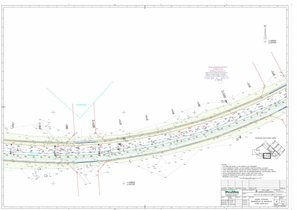 Jaunas un Laivu ielas izbūve Lucavsalā (Laivu iela) - Tee - visuaalne