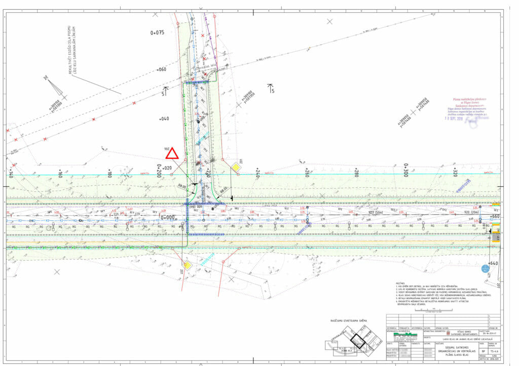 Jaunas un Laivu ielas izbūve Lucavsalā (Laivu iela) - Tee - visuaalne