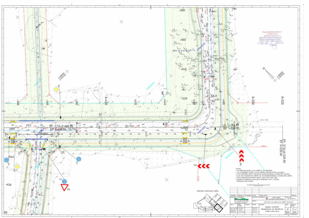 Jaunas un Laivu ielas izbūve Lucavsalā (Laivu iela) - Tee - visuaalne
