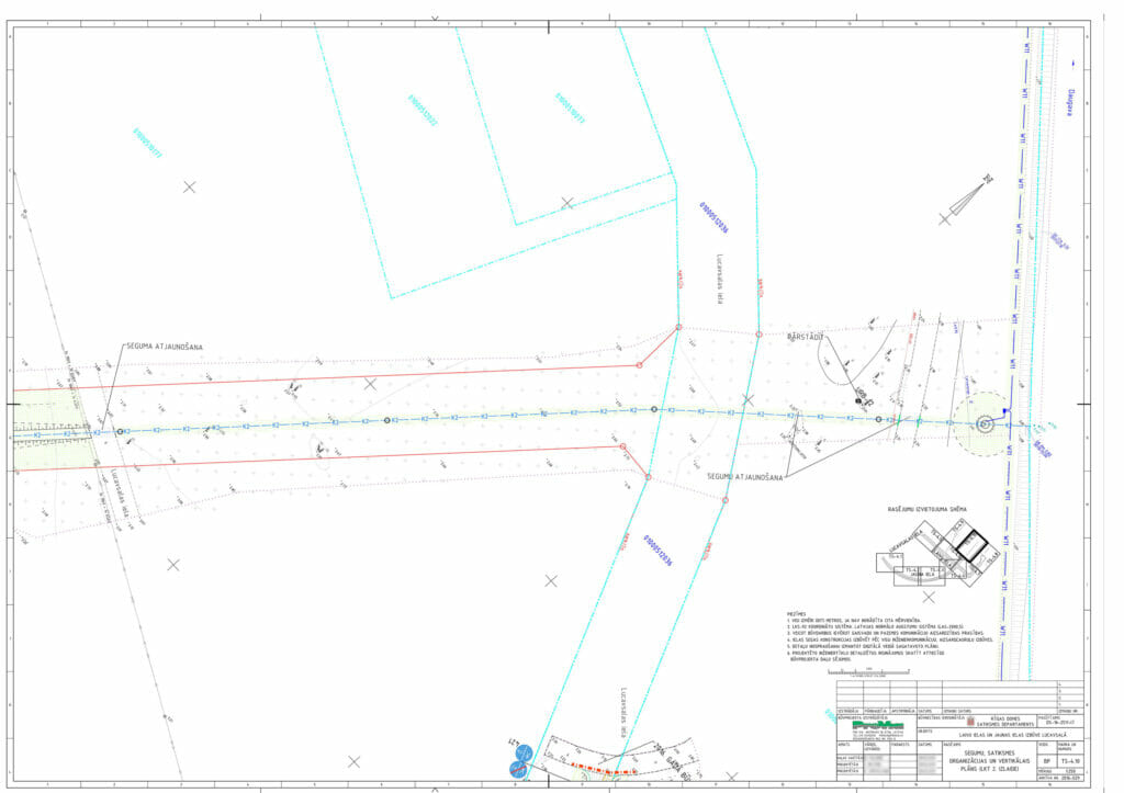 Jaunas un Laivu ielas izbūve Lucavsalā (Laivu iela) - Tee - visuaalne