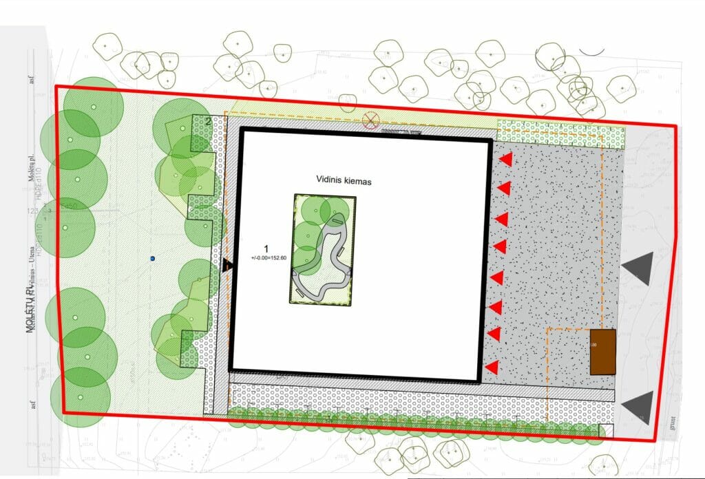 Peluonės g. 6 (Peluonės g. 6) - Shopping center - visualization