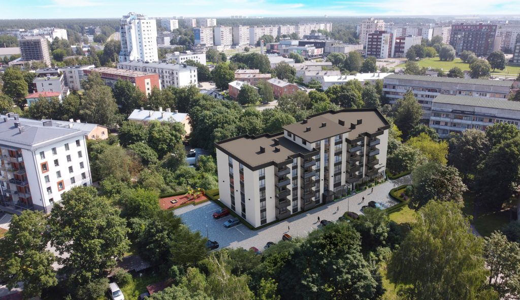 Purvciema iela 65 (Purvciema iela 65) - Daudzdzīvokļu nams, Biroju centrs - vizualizācija