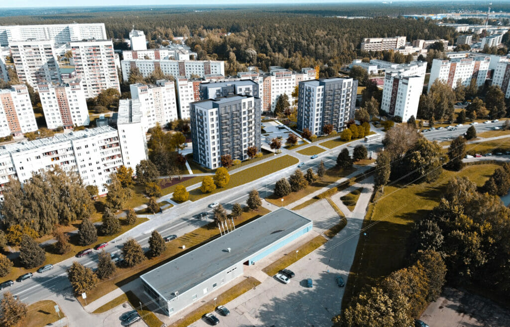 Mežciema mājas - 2. kārta (Sergeja Eizenšteina iela 47) - Daugiabutis - vizualizacija