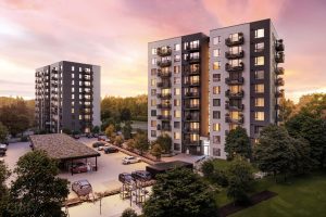 Mežciema mājas – 2. kārta vizualizacija