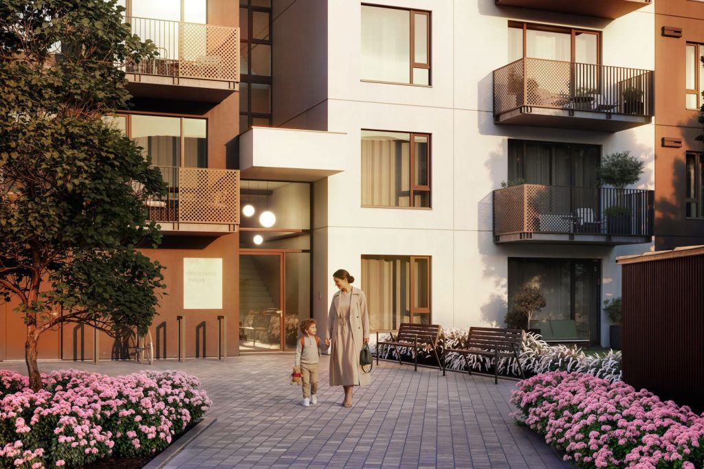 Mežciema mājas - 2. kārta (Sergeja Eizenšteina iela 47) - Daugiabutis - vizualizacija