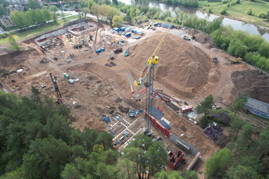 Bukčiai 1 etapas (Bukčių g. 94) - Daugiabutis - statybų nuotraukos