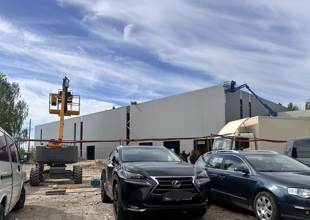 Darbo g. 1 (Darbo g. 1) - Warehouse / Distribution center - construction photos