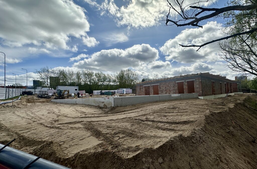 Dienos užimtumo centras Savanorių pr. 169 (Savanorių pr. 169) - Specialized care center - construction photos