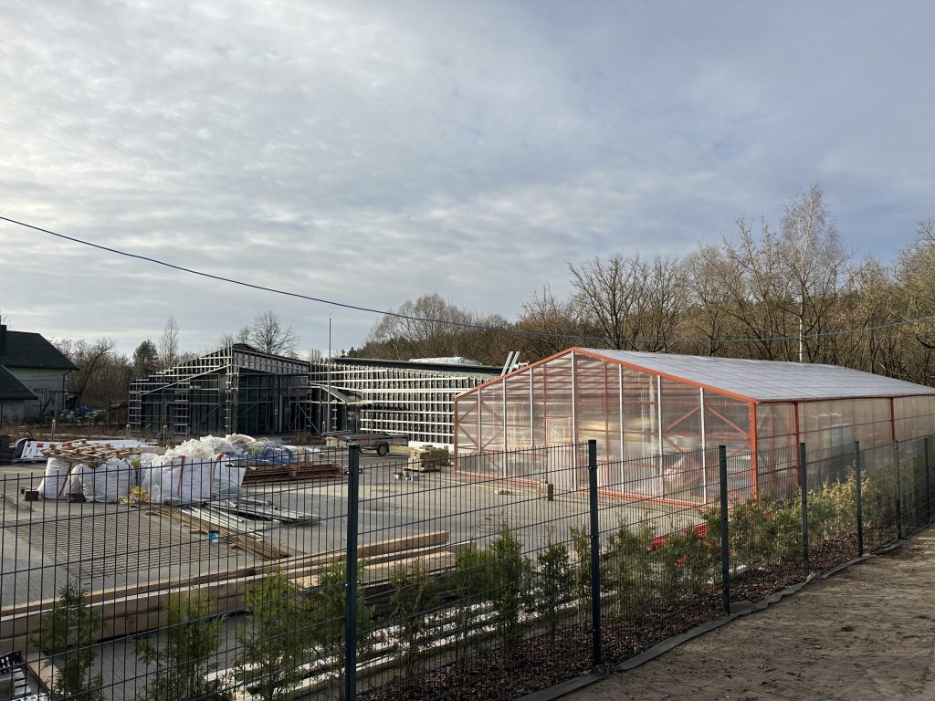 Dienos užimtumo centras Savanorių pr. 169 (Savanorių pr. 169) - Specialized care center - construction photos