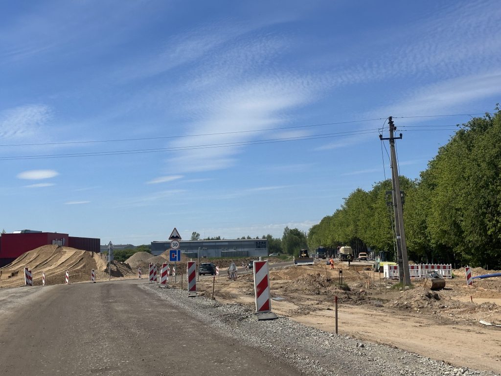 Nesvyžiaus g. rekonstrukcija (Nesvyžiaus g.) - Iela - būvdarbu attēli