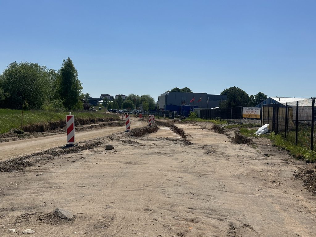 Nesvyžiaus g. rekonstrukcija (Nesvyžiaus g.) - Iela - būvdarbu attēli