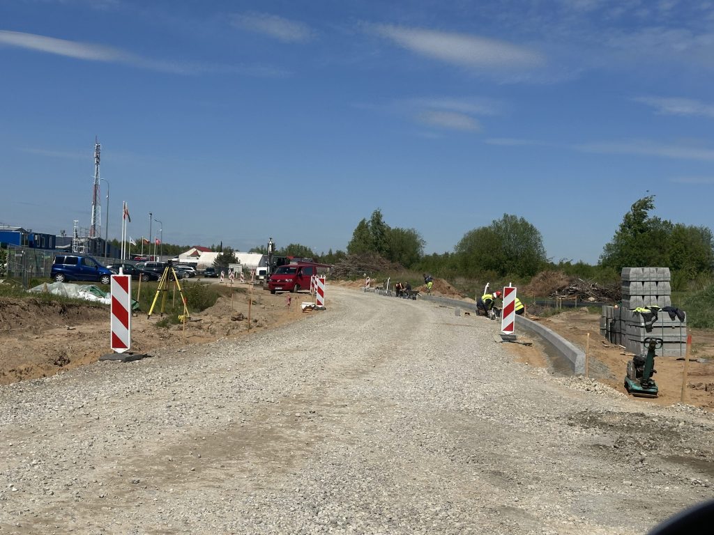 Nesvyžiaus g. rekonstrukcija (Nesvyžiaus g.) - Iela - būvdarbu attēli