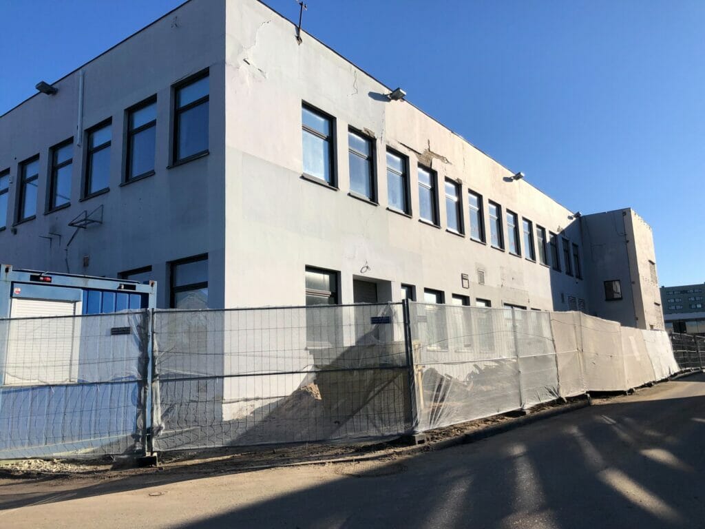 P. Lukšio g. 17 (Ogmios miestas) (P. Lukšio g. 17) - Office center, Shopping center - construction photos