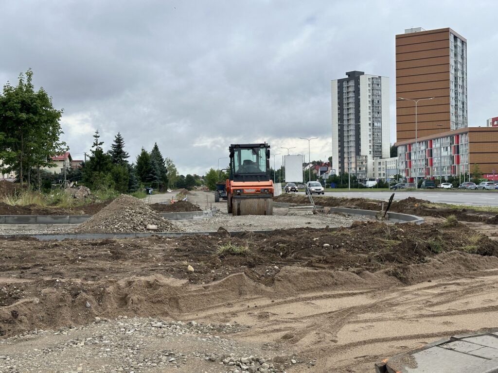 Privažiuojamasis kelias nuo Šiltnamių iki Klaipėdos g. (Liepojos g.) - Iela - būvdarbu attēli