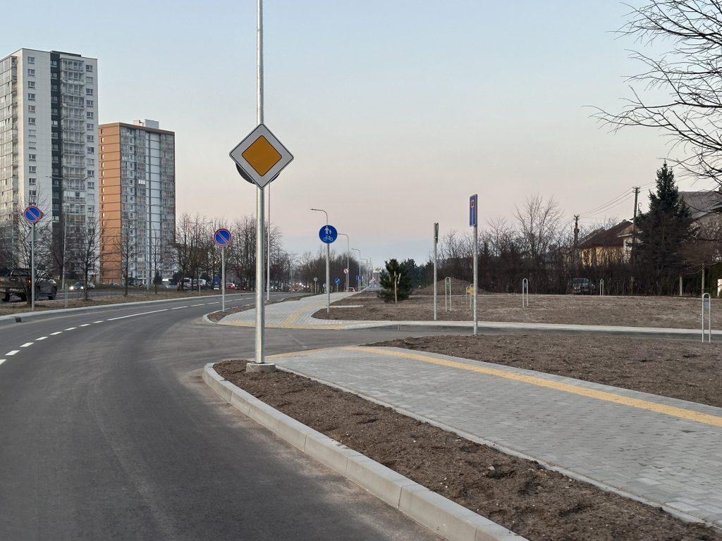 Privažiuojamasis kelias nuo Šiltnamių iki Klaipėdos g. (Liepojos g.) - Iela - būvdarbu attēli