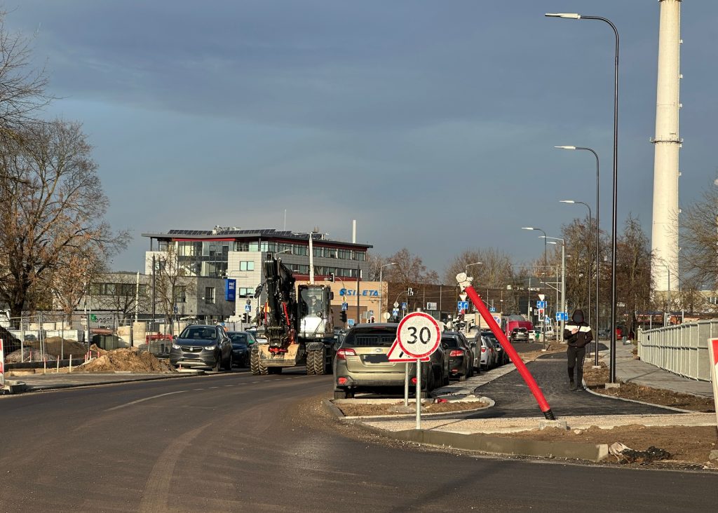 Ramaus eismo Riovonių g. (Riovonių g., Naujoji Riovonių g.) - Street - construction photos