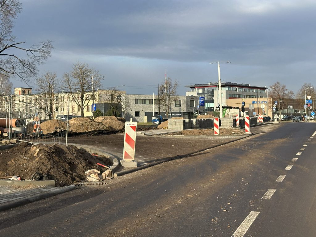Ramaus eismo Riovonių g. (Riovonių g., Naujoji Riovonių g.) - Street - construction photos