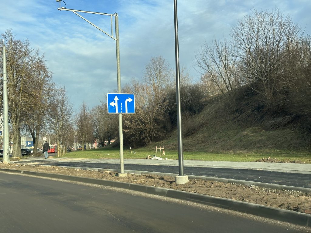 Ramaus eismo Riovonių g. (Riovonių g., Naujoji Riovonių g.) - Street - construction photos