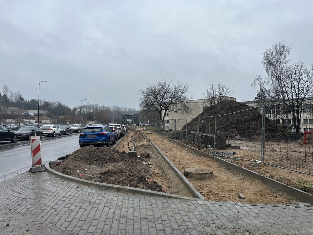 Ramaus eismo Riovonių g. (Riovonių g., Naujoji Riovonių g.) - Street - construction photos