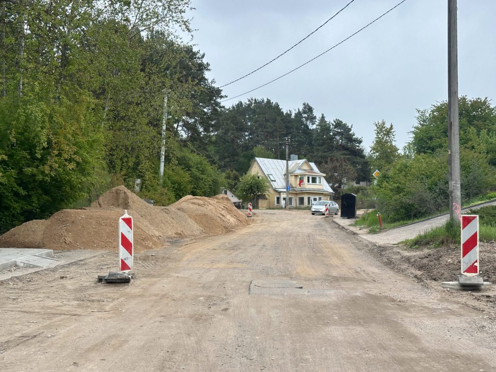 Ramaus eismo Riovonių g. (Riovonių g., Naujoji Riovonių g.) - Street - construction photos