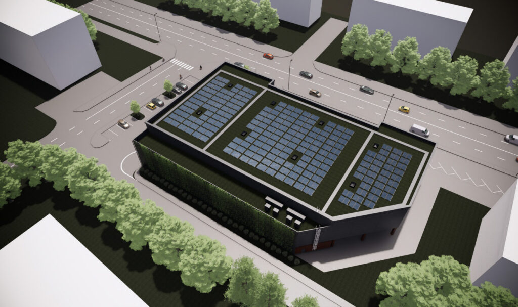 Taikos pr. 22 (Taikos pr. 22) - Shopping center - visualization