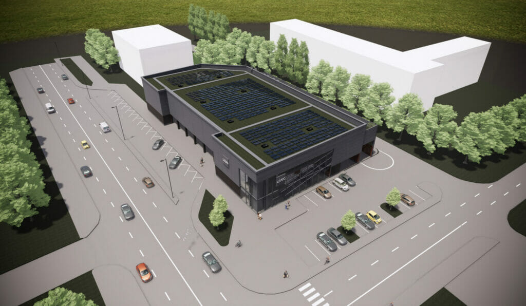 Taikos pr. 22 (Taikos pr. 22) - Shopping center - visualization