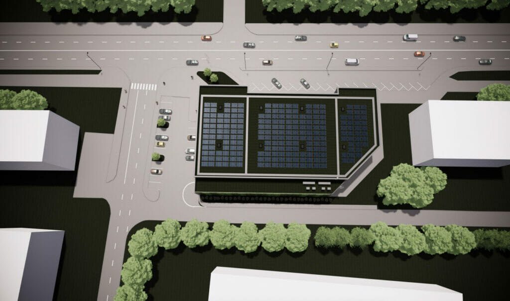 Taikos pr. 22 (Taikos pr. 22) - Shopping center - visualization
