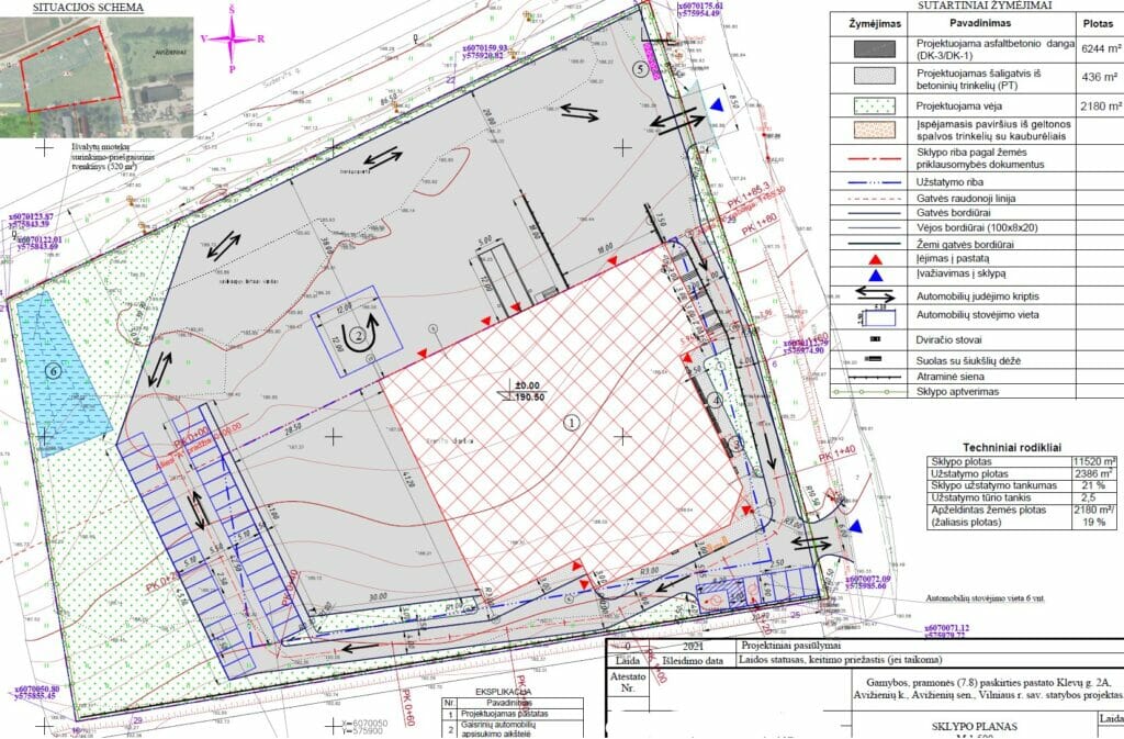 Techninės tekstilės fabrikas Klevų g. 2A (Klevų g. 2A) - Light manufacturing - visualization