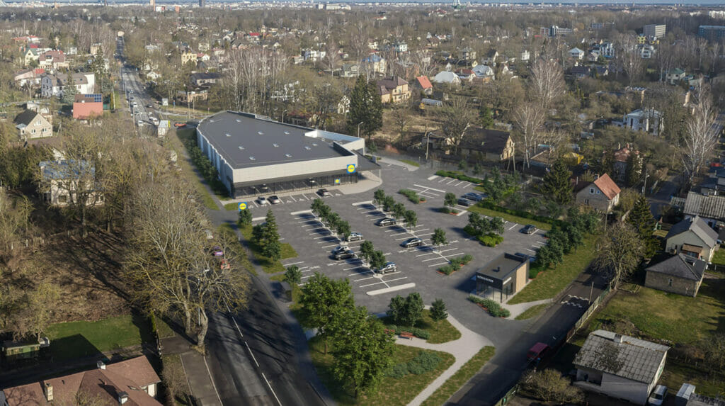 Lidl Tēriņu iela 62 (Tēriņu iela 62) - Food store - visualization