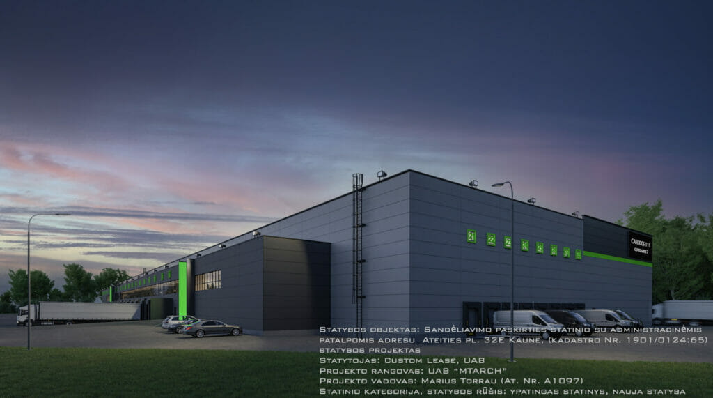 Ateities pl. 32E (Ateities pl. 32E) - Warehouse / Distribution center - visualization