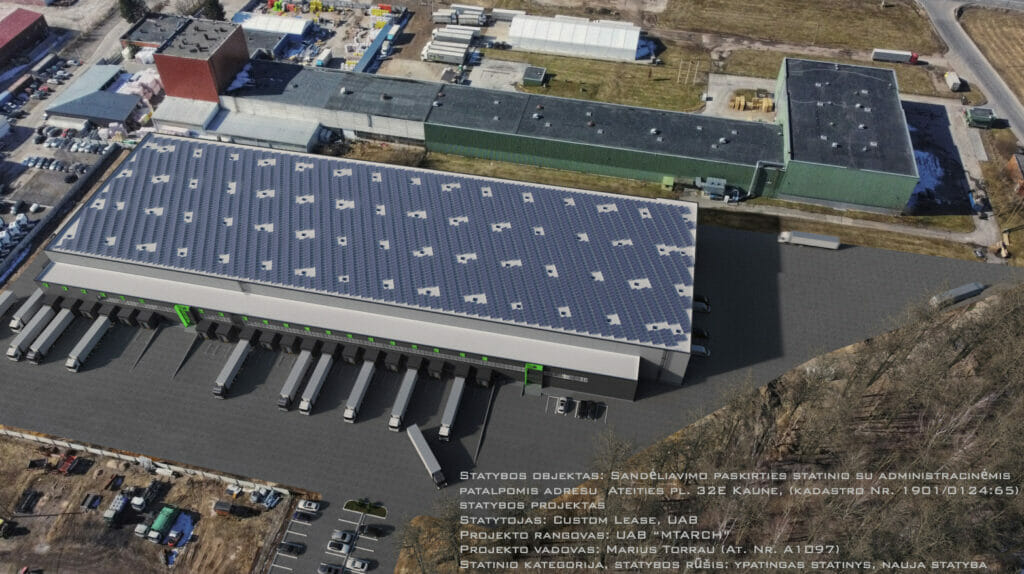 Ateities pl. 32E (Ateities pl. 32E) - Warehouse / Distribution center - visualization