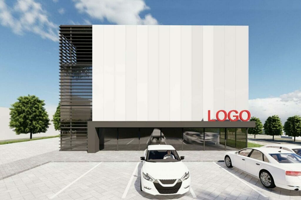 Autoservisas Ukmergės g. 298E (Ukmergės g. 298E) - Other commercial - visualization