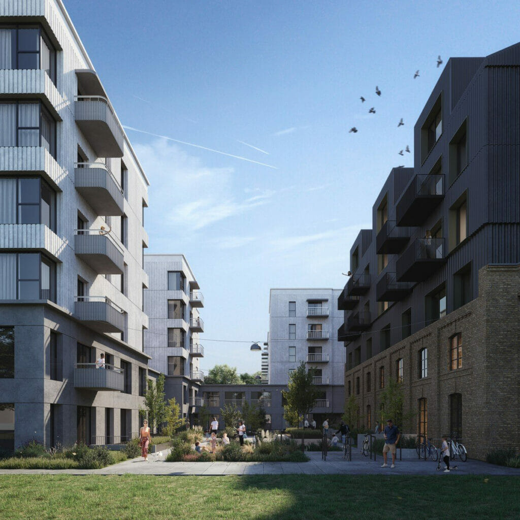 Brīvības Kvartāls - 1. kārta (Brīvības gatve 201 k-16) - Daugiabutis - vizualizacija