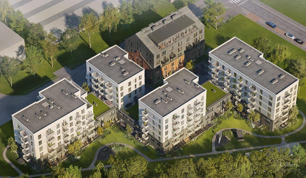 Brīvības Kvartāls - 1. kārta (Brīvības gatve 201 k-16) - Daugiabutis - vizualizacija