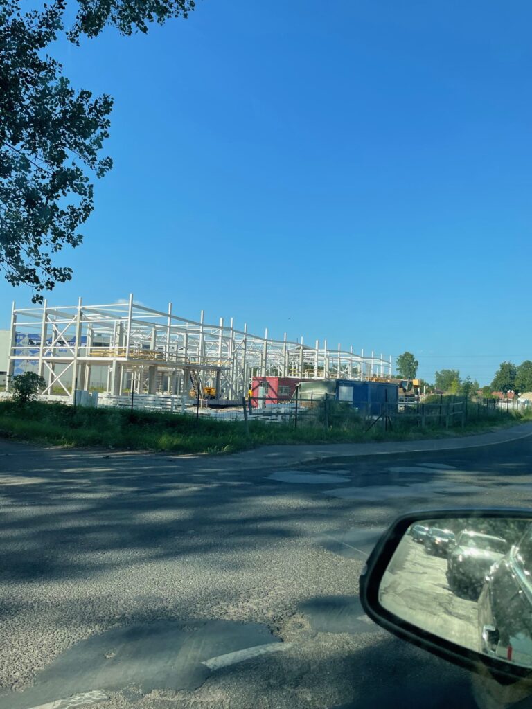 DV8 (Pildas iela 15) - Office center, Warehouse / Distribution center - construction photos