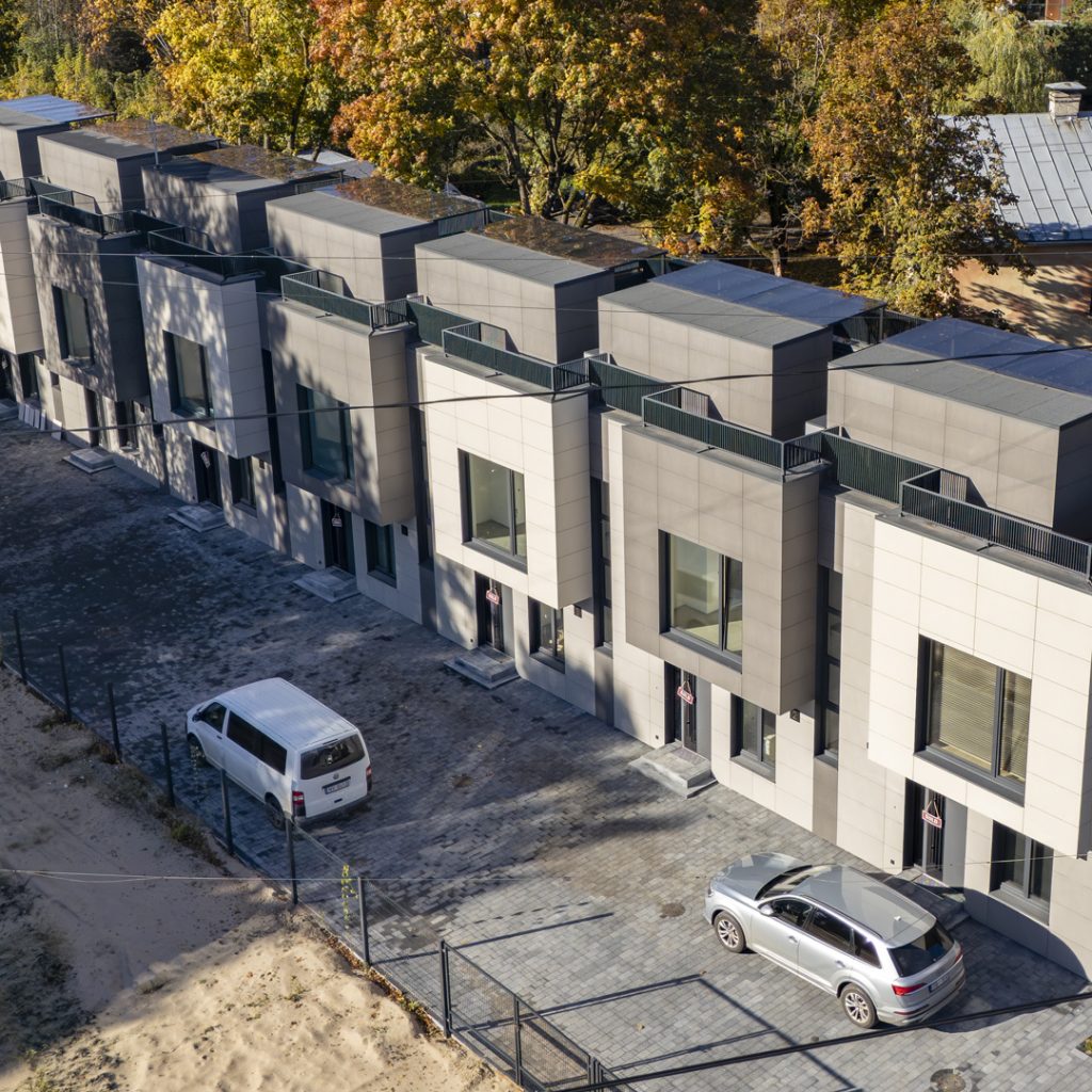 Uplevel Home (Pūces iela 14) - Rindu mājas - būvdarbu attēli