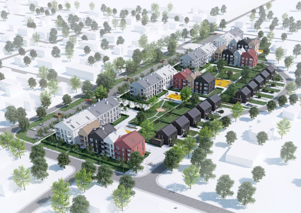 Muuna - 5.kārta (Gaujas iela 5, Mārupe) - Korterelamu - visuaalne