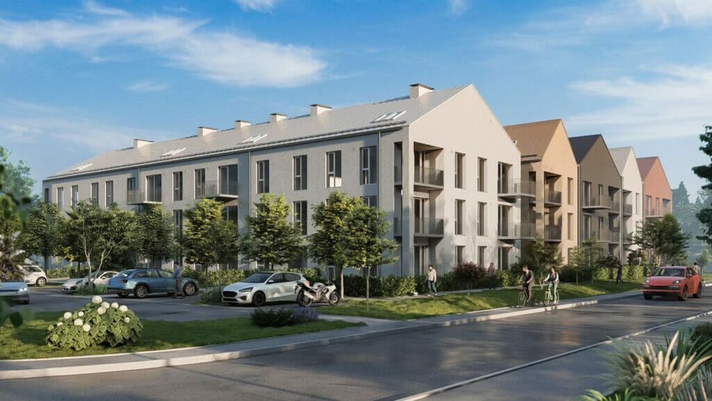 Muuna - 1.kārta (Gaujas iela 5C, Mārupe) - Multi apartment - visualization