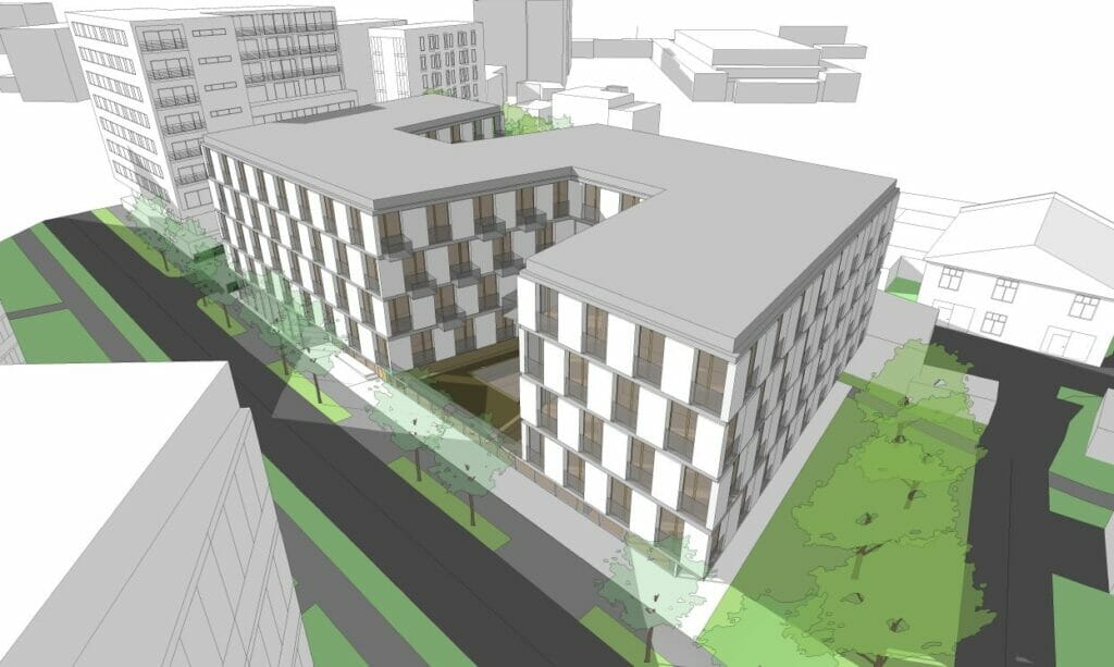 Imanta 8 (Imanta 8) - Co-living, Viešbutis, Kita komercija - vizualizacija