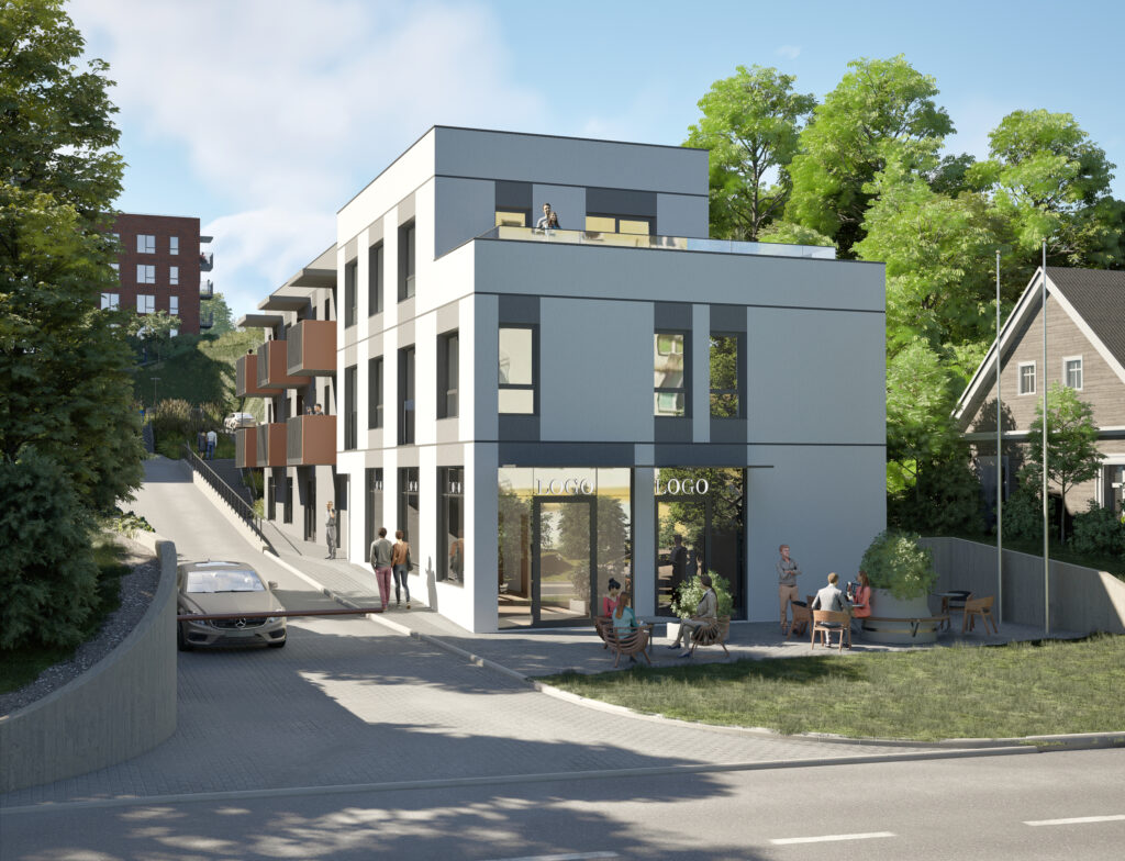 Nauji peizažai (Kaminkelio g. 23) - Multi apartment - visualization