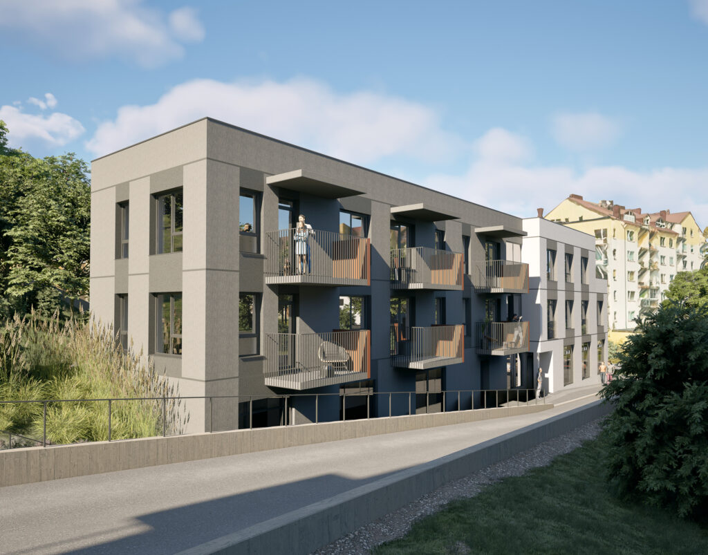 Nauji peizažai (Kaminkelio g. 23) - Multi apartment - visualization