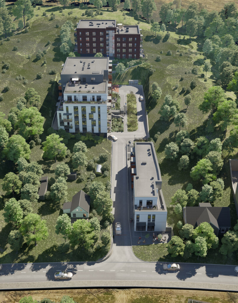 Nauji peizažai (Kaminkelio g. 23) - Multi apartment - visualization