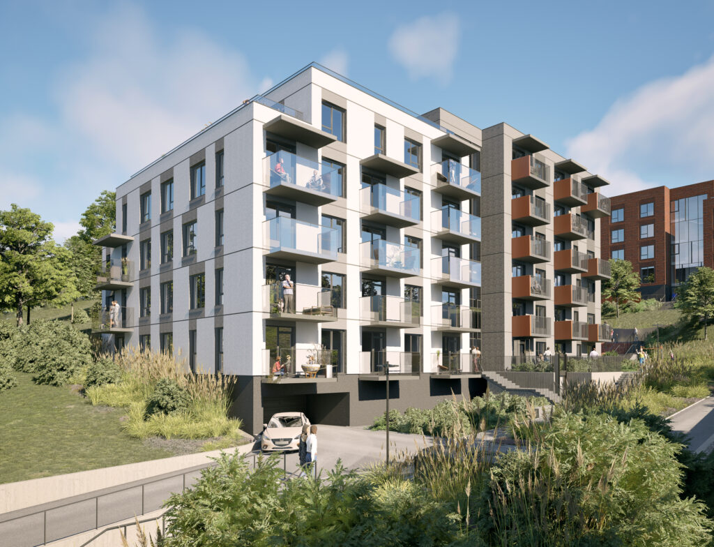 Nauji peizažai (Kaminkelio g. 23) - Multi apartment - visualization