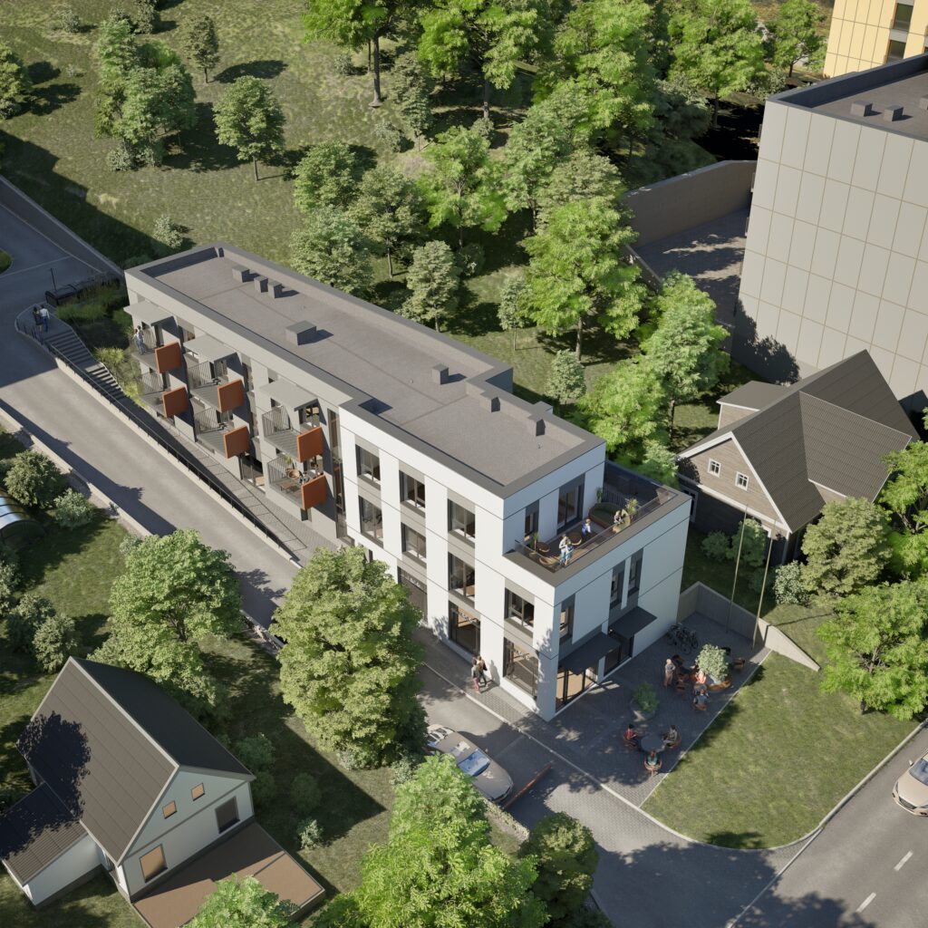 Nauji peizažai (Kaminkelio g. 23) - Multi apartment - visualization