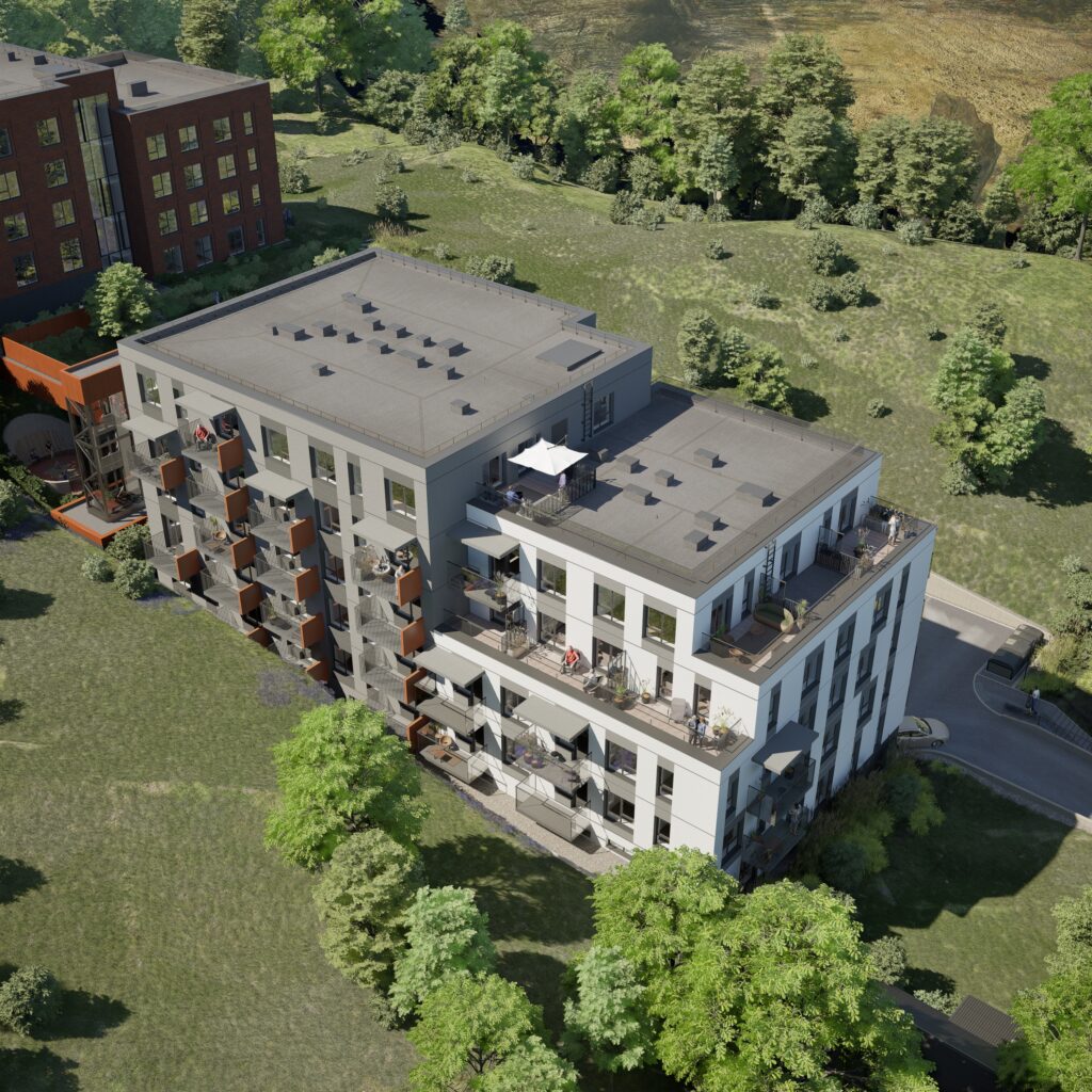 Nauji peizažai (Kaminkelio g. 23) - Multi apartment - visualization