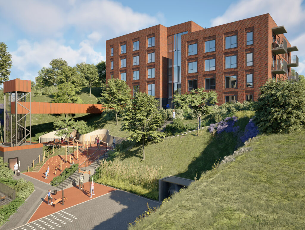 Nauji peizažai (Kaminkelio g. 23) - Multi apartment - visualization