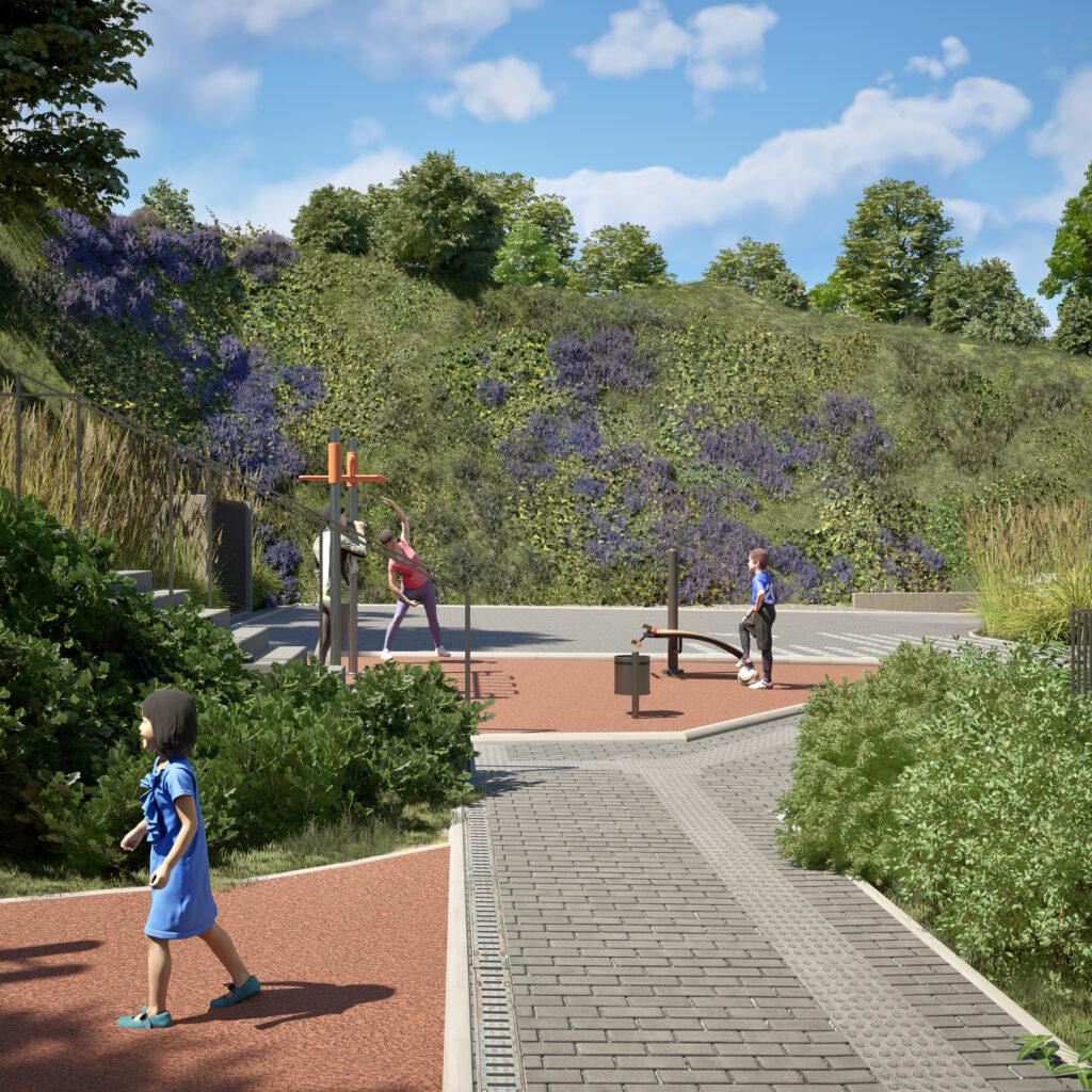 Nauji peizažai (Kaminkelio g. 23) - Multi apartment - visualization