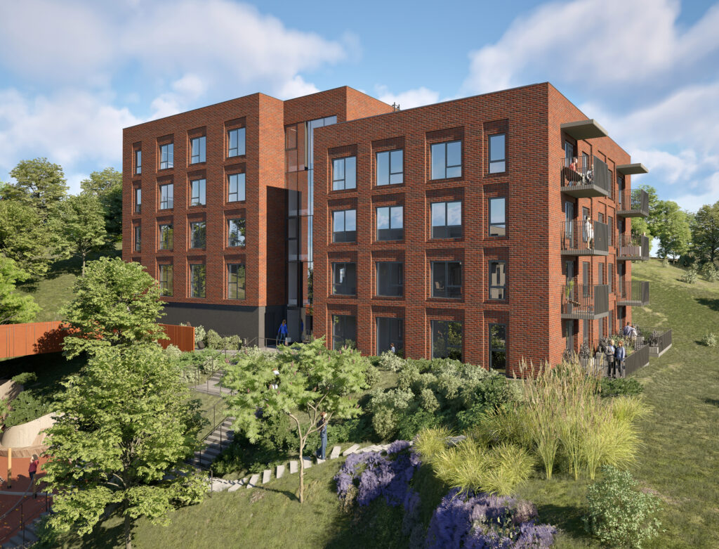 Nauji peizažai (Kaminkelio g. 23) - Multi apartment - visualization