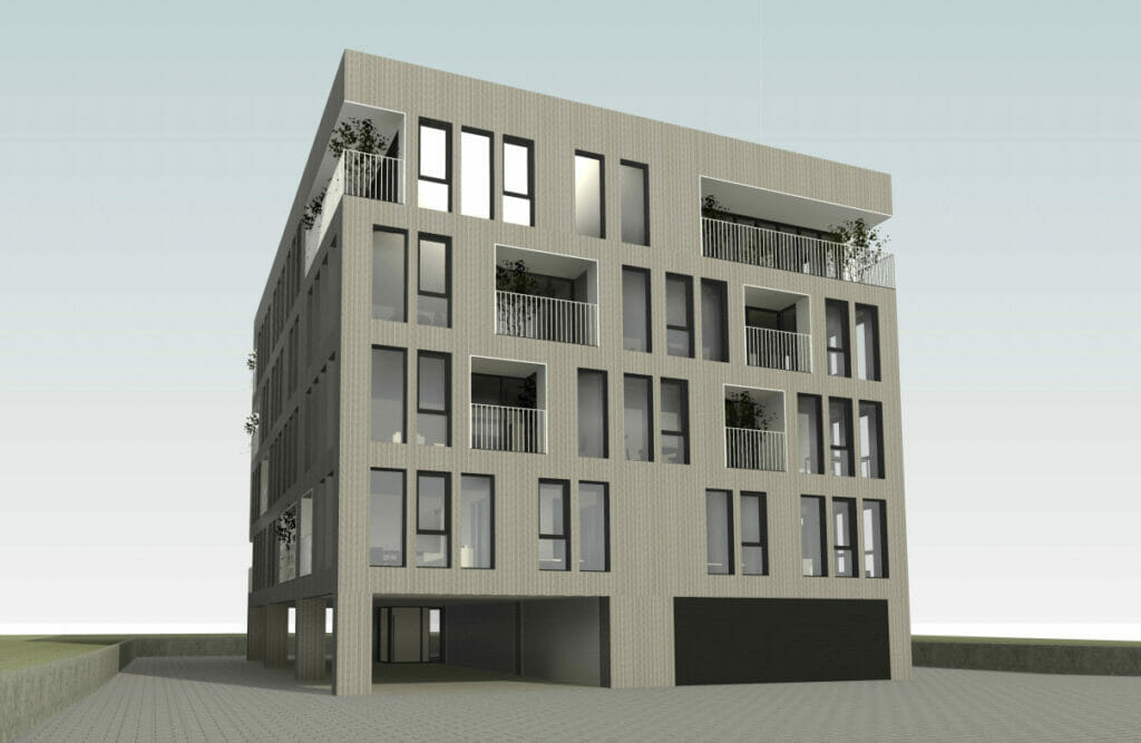 Kęstučio g. 8 2 etapas (Kęstučio g. 8) - Multi apartment - visualization